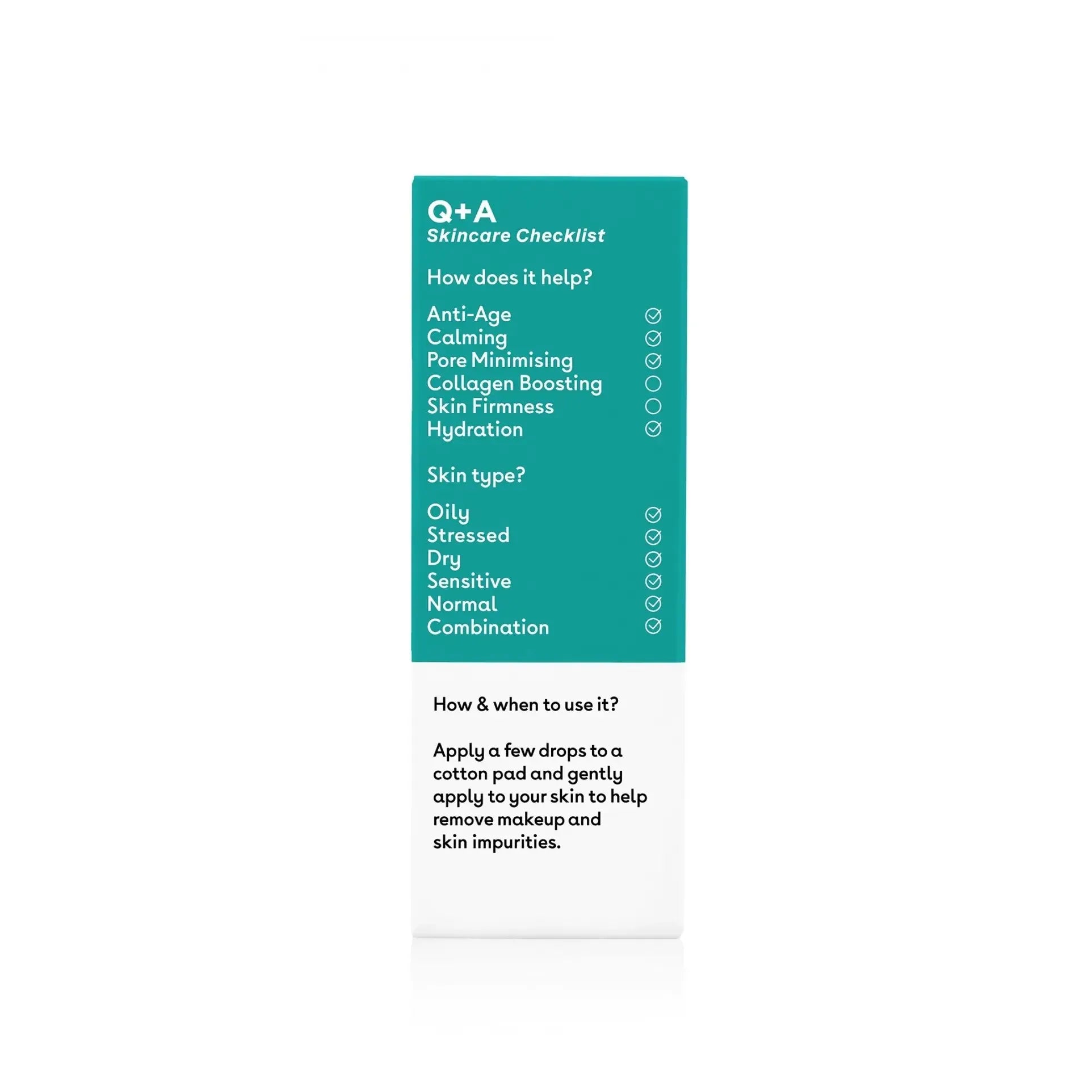 Q+A Niacinamide daily toner 100 ml