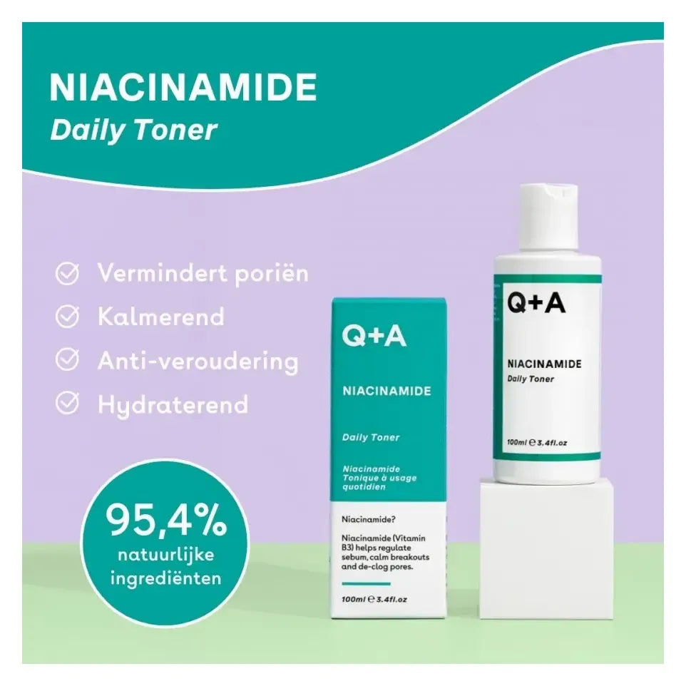 Q+A Niacinamide daily toner 100 ml