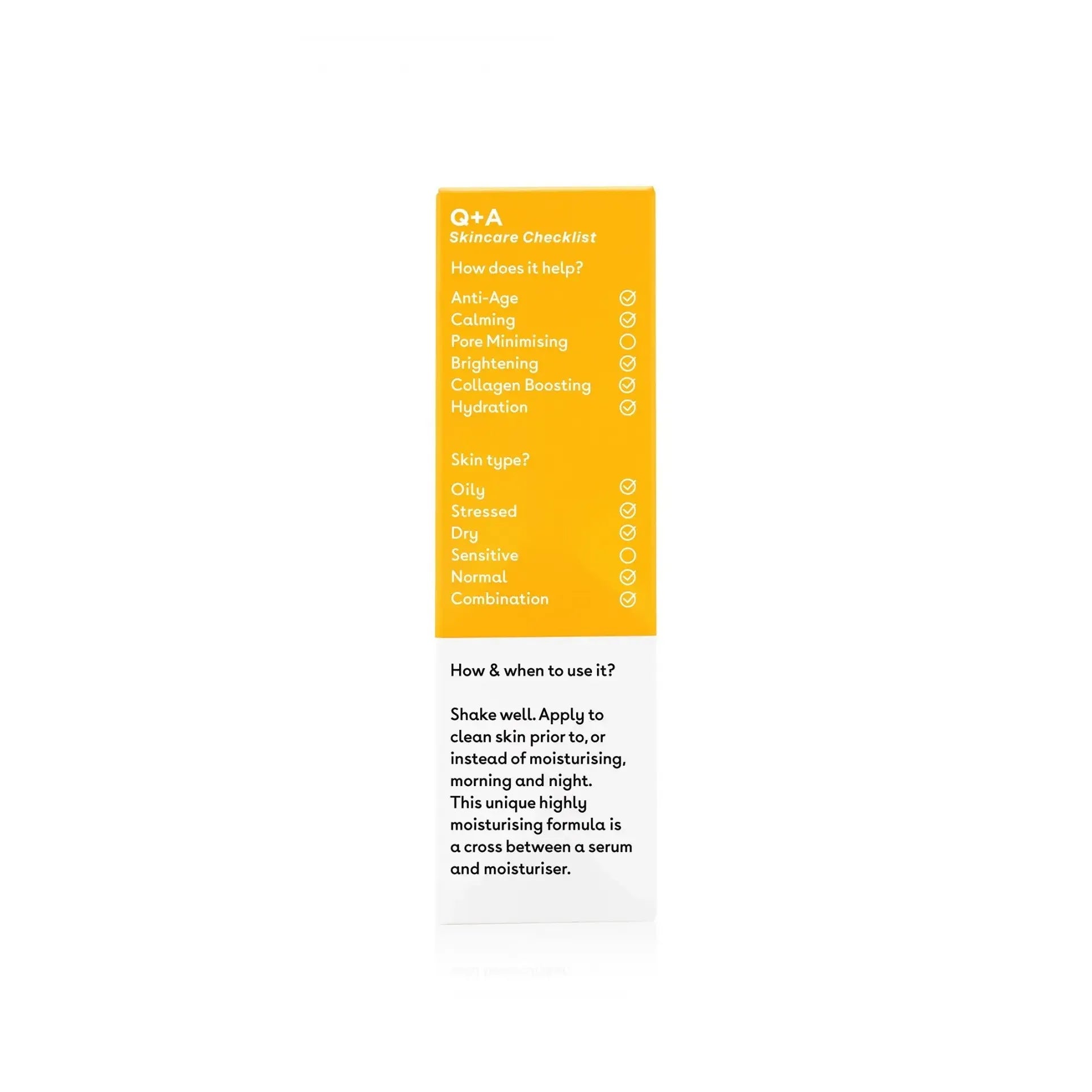 Q+A Vitamine C brightening serum 30 ml