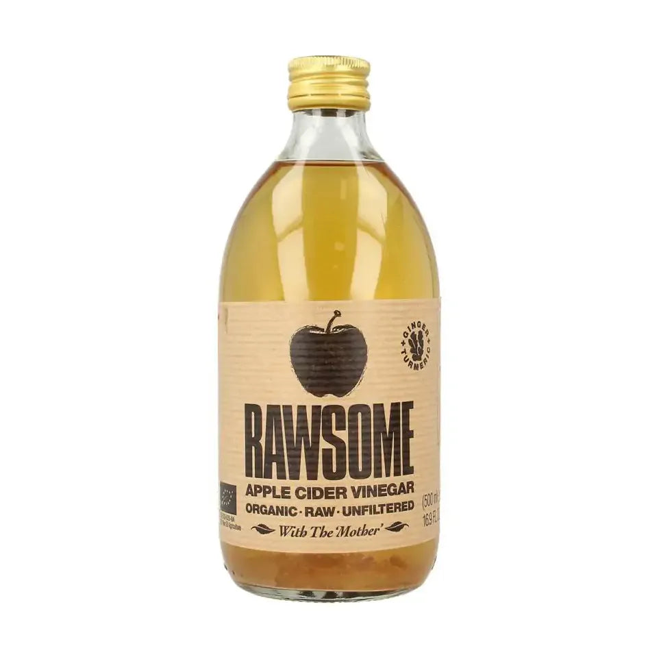 Rawsome Appelazijn gember curcuma 500 ml