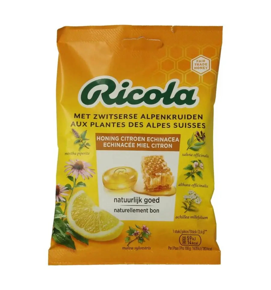 Ricola Honey lemon echinacea 75 gram
