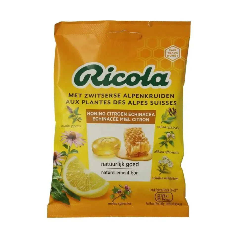 Ricola Honey lemon echinacea 75 gram