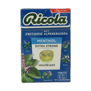 Ricola Menthol extra strong suikervrij 50 gram