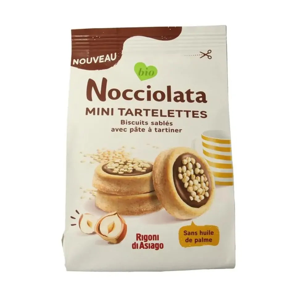 Rigoni di Asagio Di Asiago Nocciolata tartlets biologisch 250
