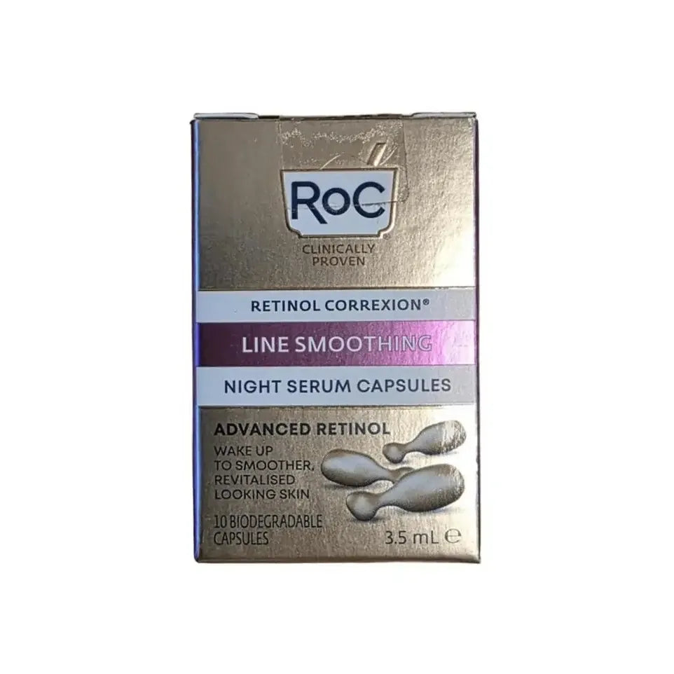 ROC Retinol correxion line smoothing night serum 10 capsules