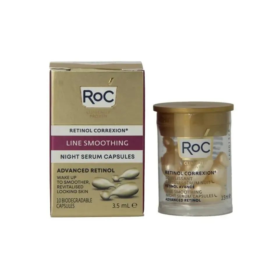 ROC Retinol correxion night serum 10 capsules