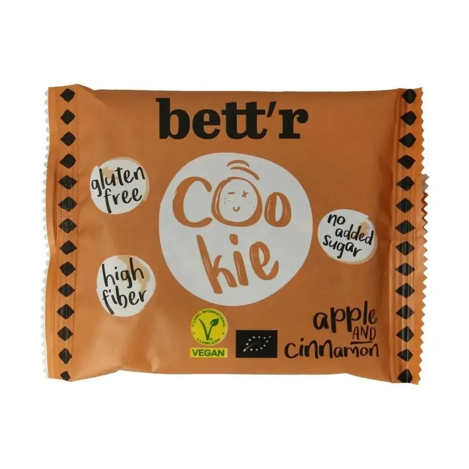 Rookies Cookie apple & cinnamon biologisch 40 gram