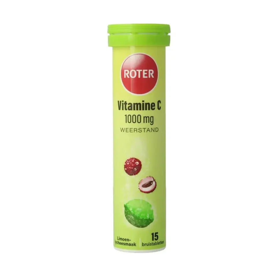 Roter bruistabl lime lyc vitc 15 bruistabletten