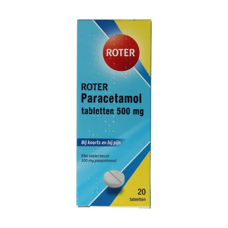 Roter Paracetamol 500 mg 20 tabletten