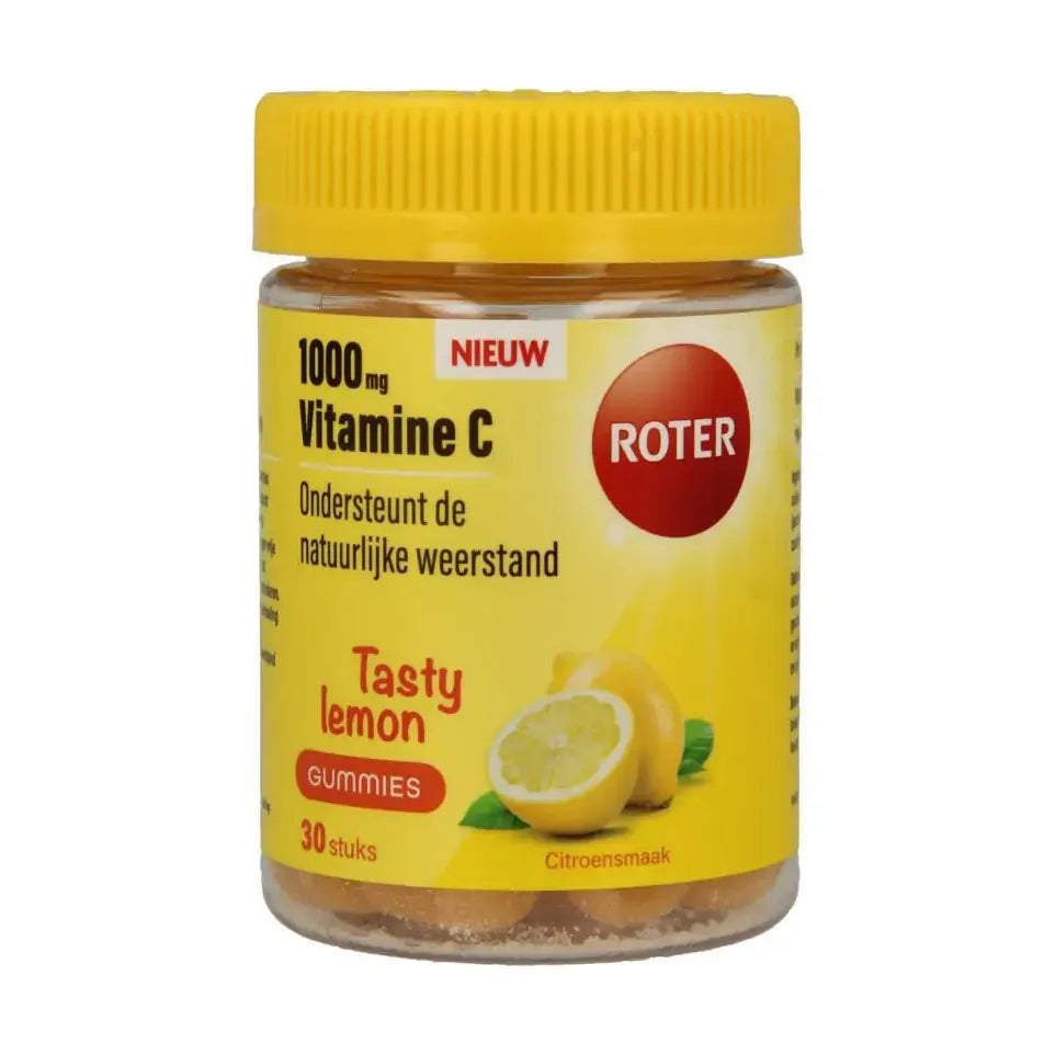 Roter Vitamine C 1000 mg citroen gummi 30 tabletten