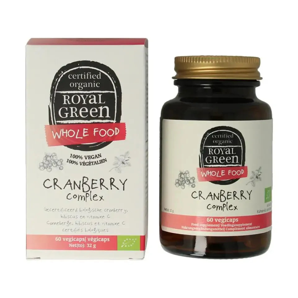 Royal Green Cranberry complex biologisch 60 capsules