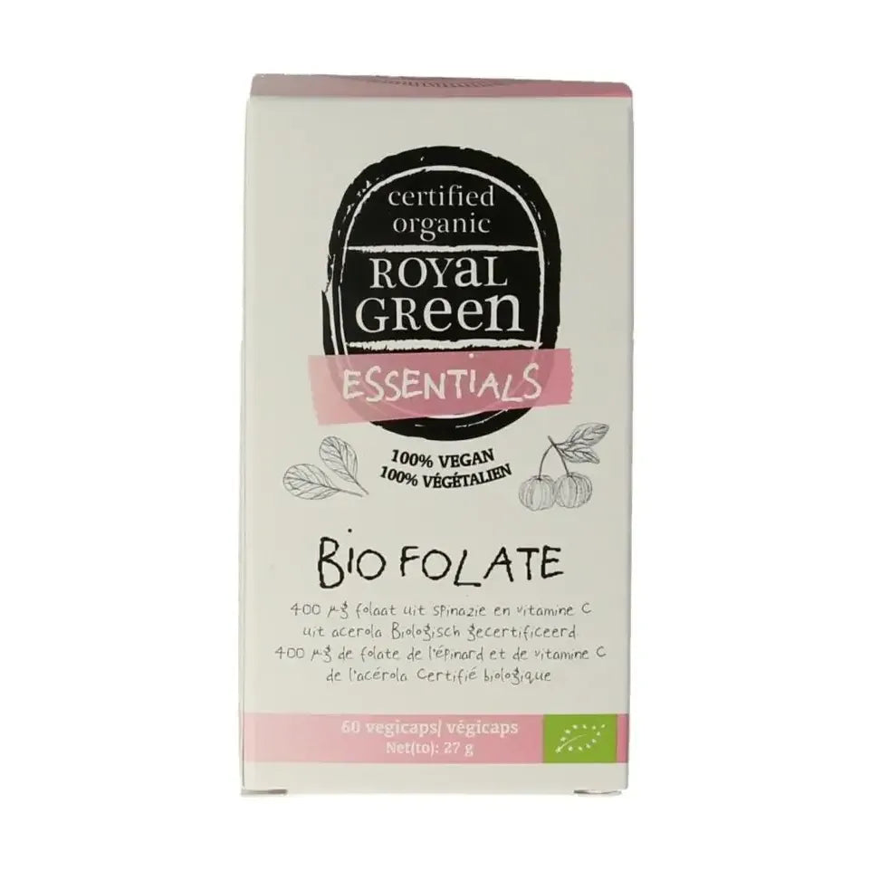 Royal Green Folate biologisch 60 vcaps