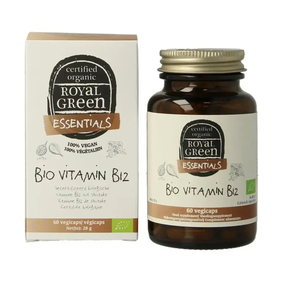 Royal Green Vitamine B12 - 25mcg biologisch 60 vcaps