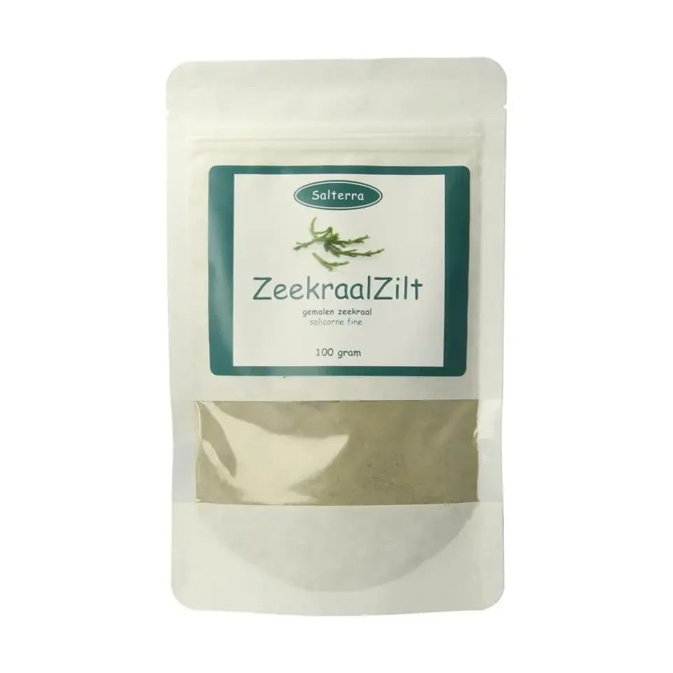 Salterra Zeekraalzilt fijn navulling biologisch 100 gram