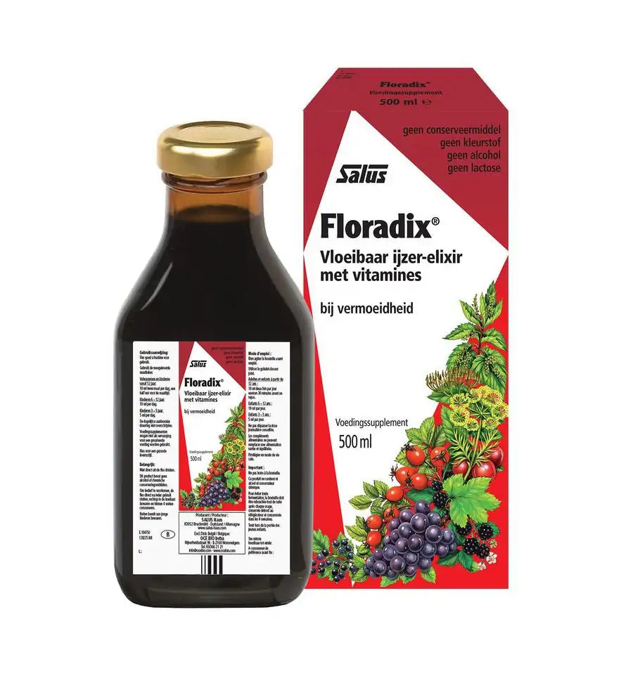 Floradix IJzer-elixer 500 ml