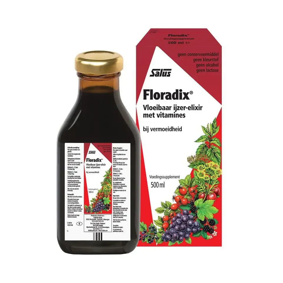 Floradix IJzer-elixer 500 ml