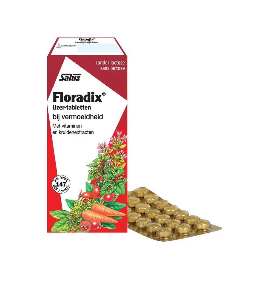 Floradix IJzertabletten 147 stuks