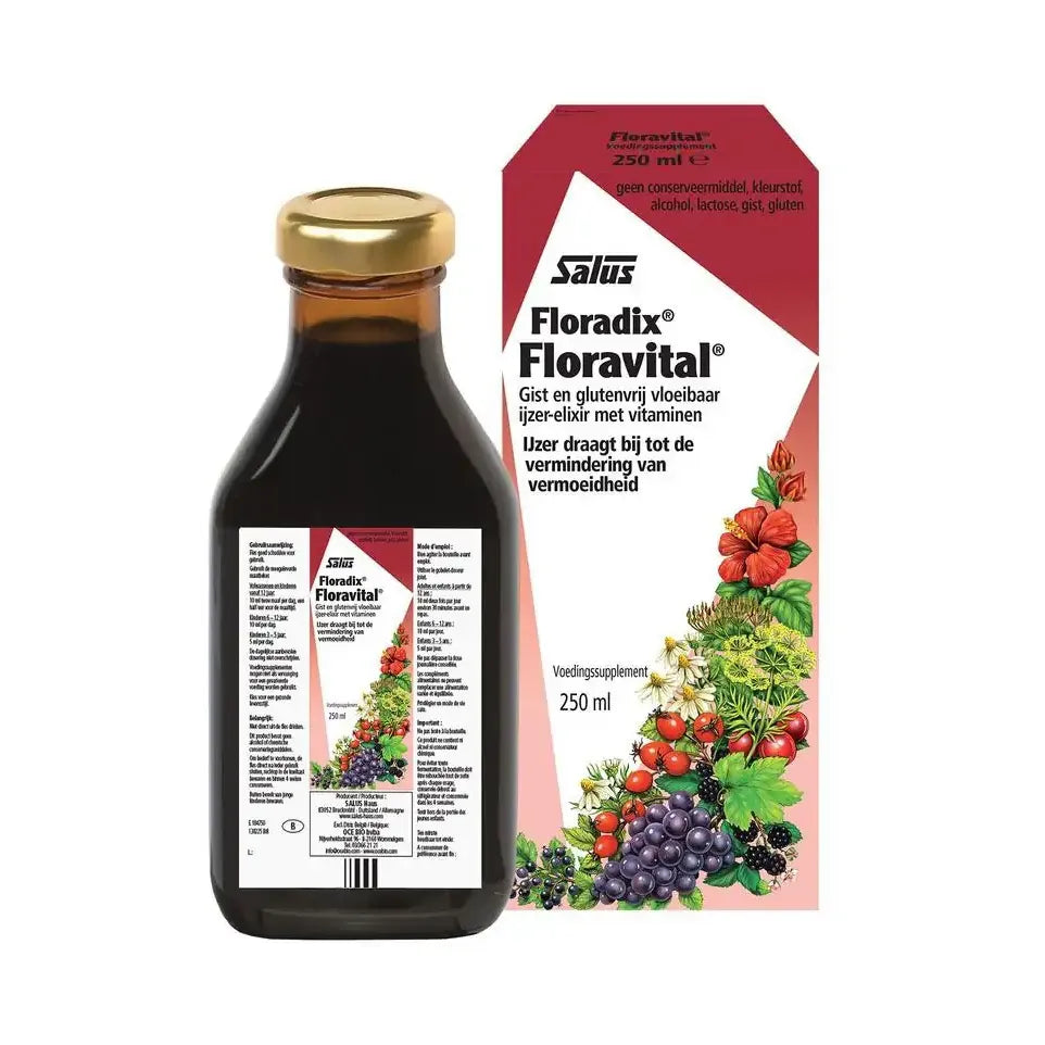 Salus Floradix floravital 250 ml (afbeelding 1)