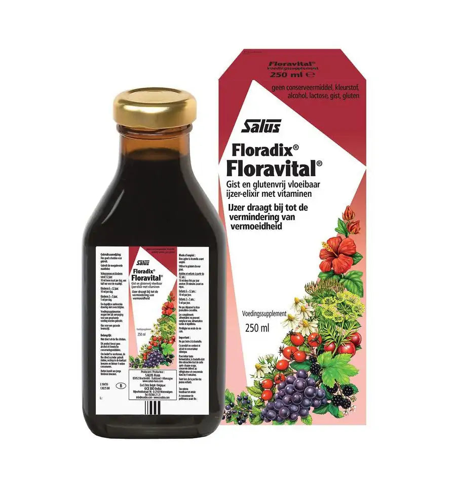 Salus Floradix floravital 250 ml (afbeelding 1)