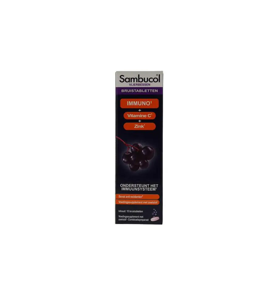 Sambucol Immuno forte 15 bruistabletten