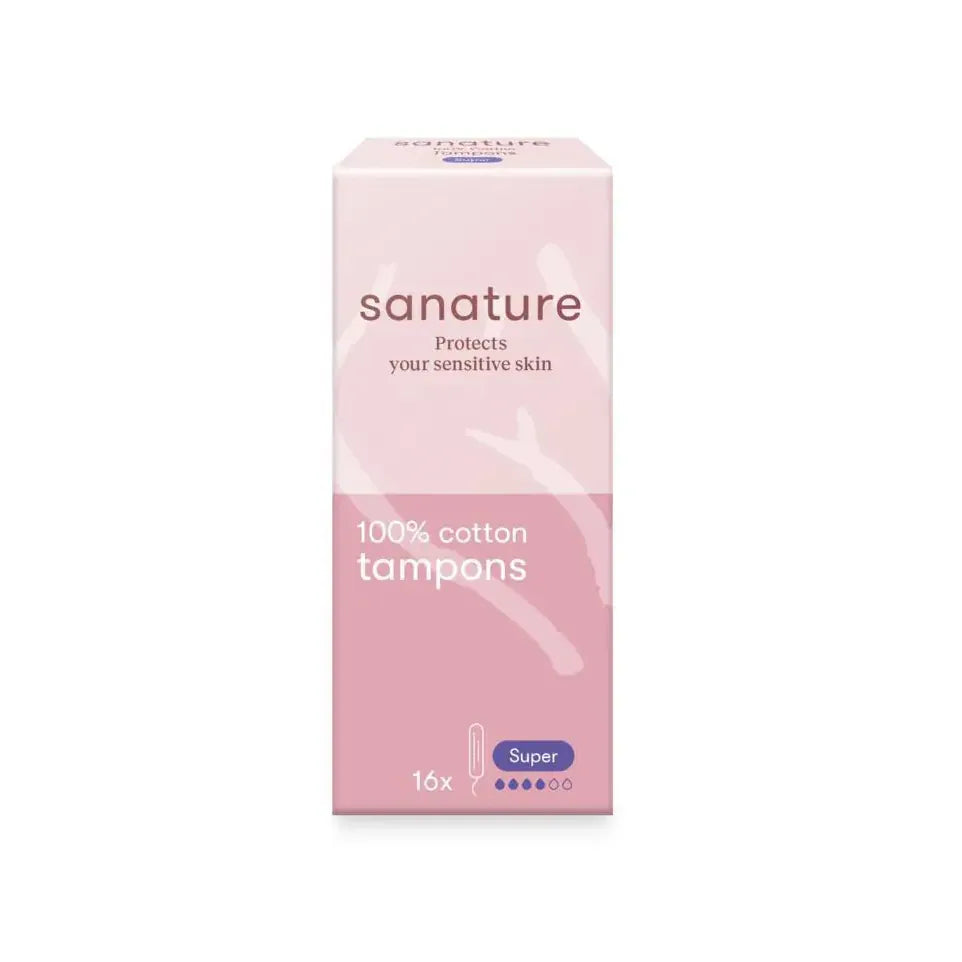 Sanature Tampons super 16 stuks