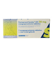Sandoz Pantoprazol 20 mg 7 tabletten