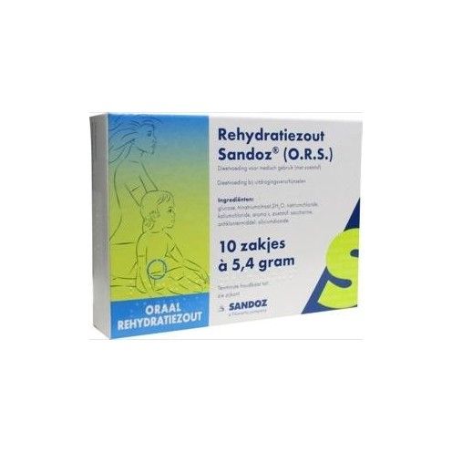 Sandoz Rehydratatiezout sachet 5.4 gram SAN 10 stuks