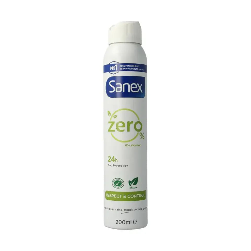 Sanex Deodorant spray zero% respect & control 200 ml