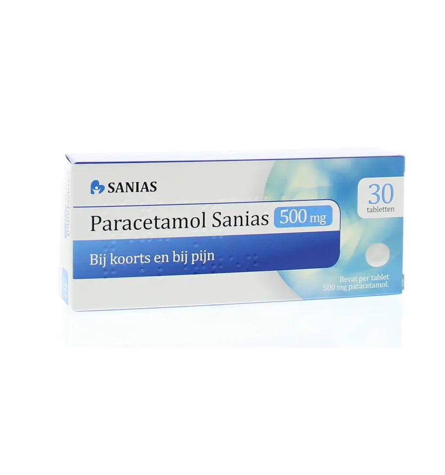 Sanias Paracetamol 500 mg 30 tabletten