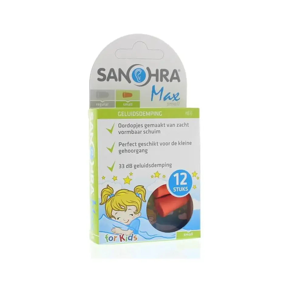 Sanohra Oordop foam max small 6 paar