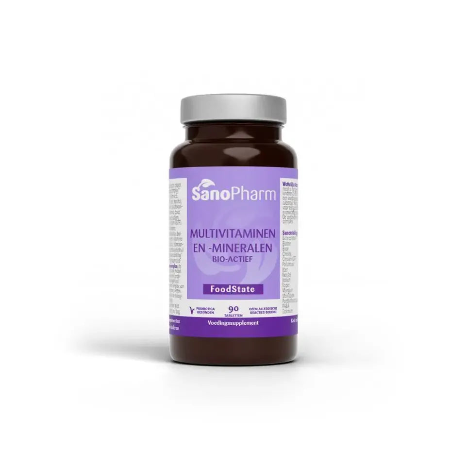 Sanopharm Multivitaminen/mineralen foodstate 90 tabletten