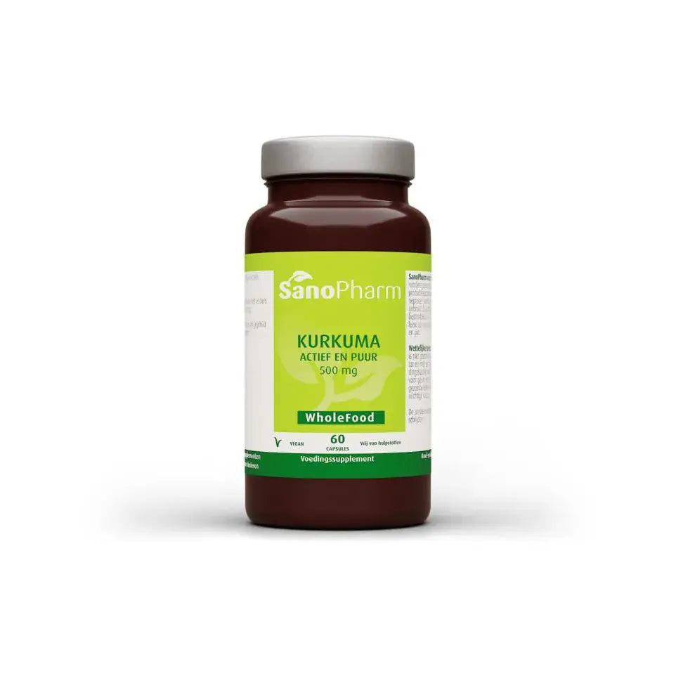 Sanopharm Wholefood kurkuma 60 capsules