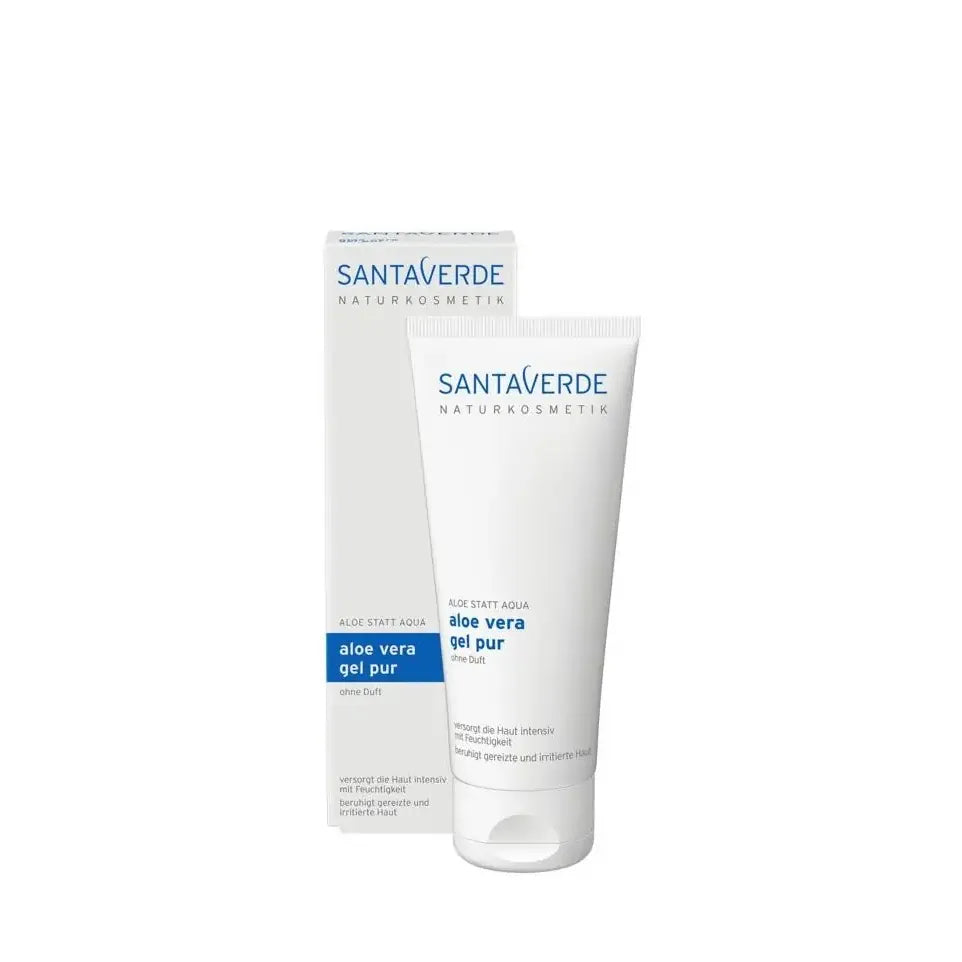 Santaverde Aloe vera pure gel parfumvrij 100 ml