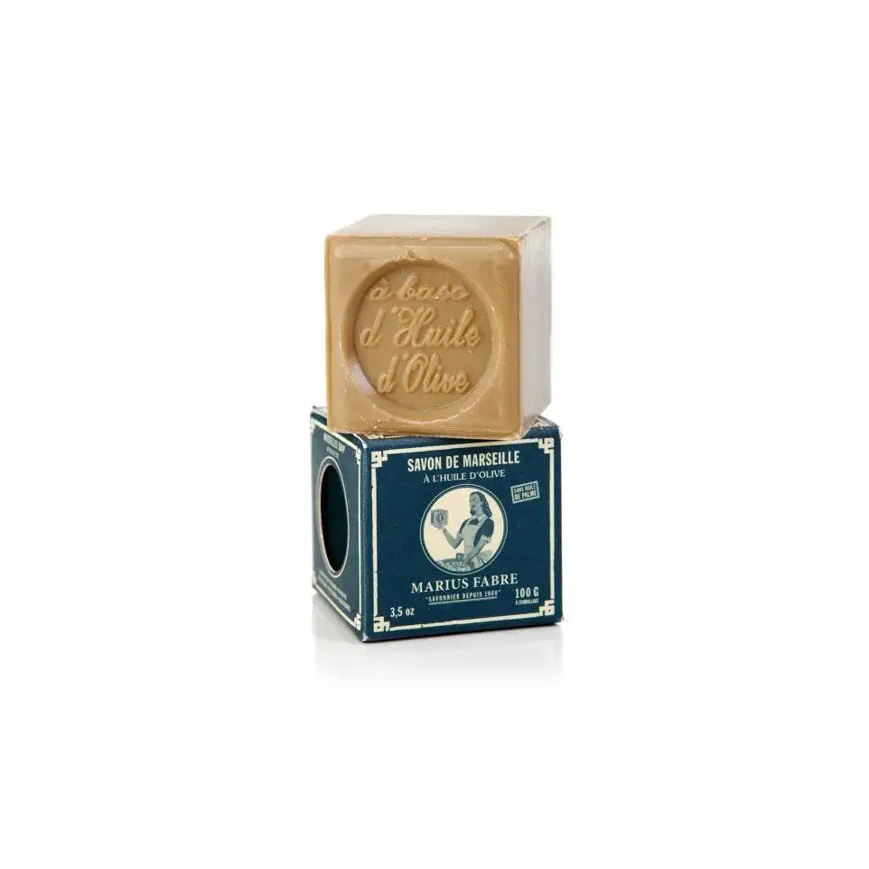 Marius Fabre Savon marseille zeep in doos olijf 100 gram