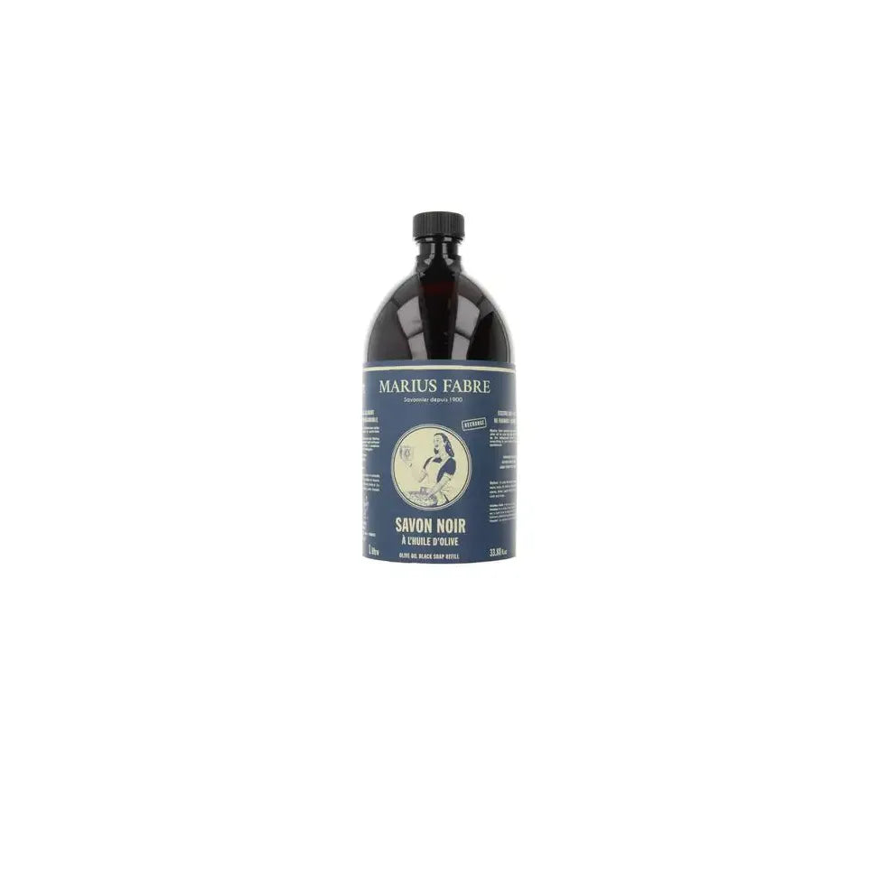 Marius Fabre Savon noir zwarte zeep navulling 1 liter