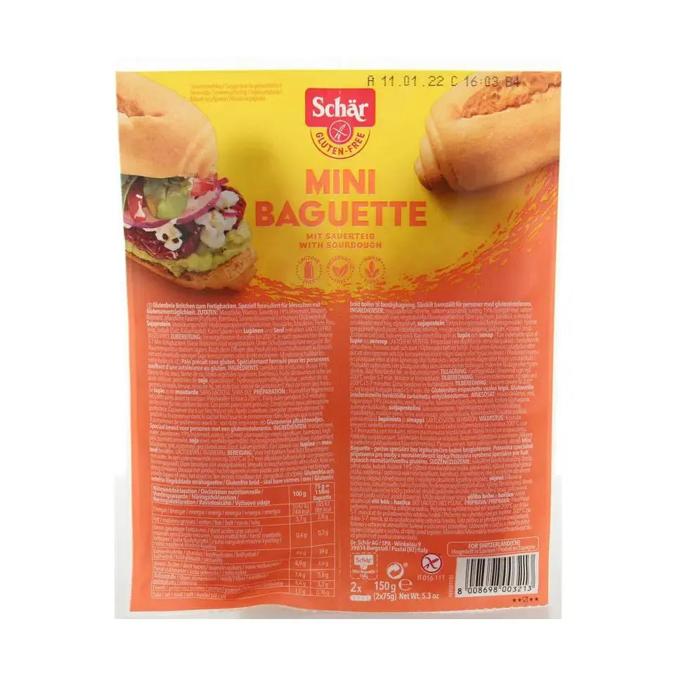 Schar Baguette mini 2 stuks 150 gram