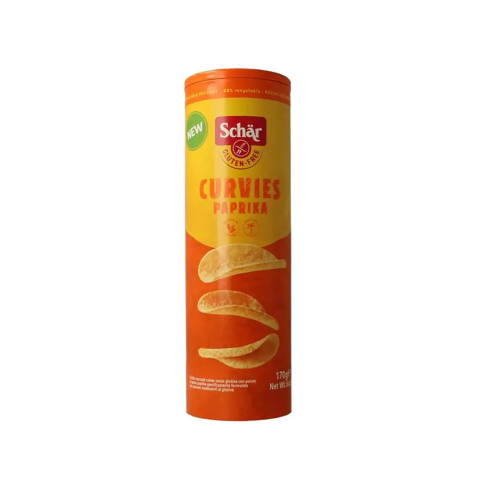 Schar Curvies paprika 170 gram