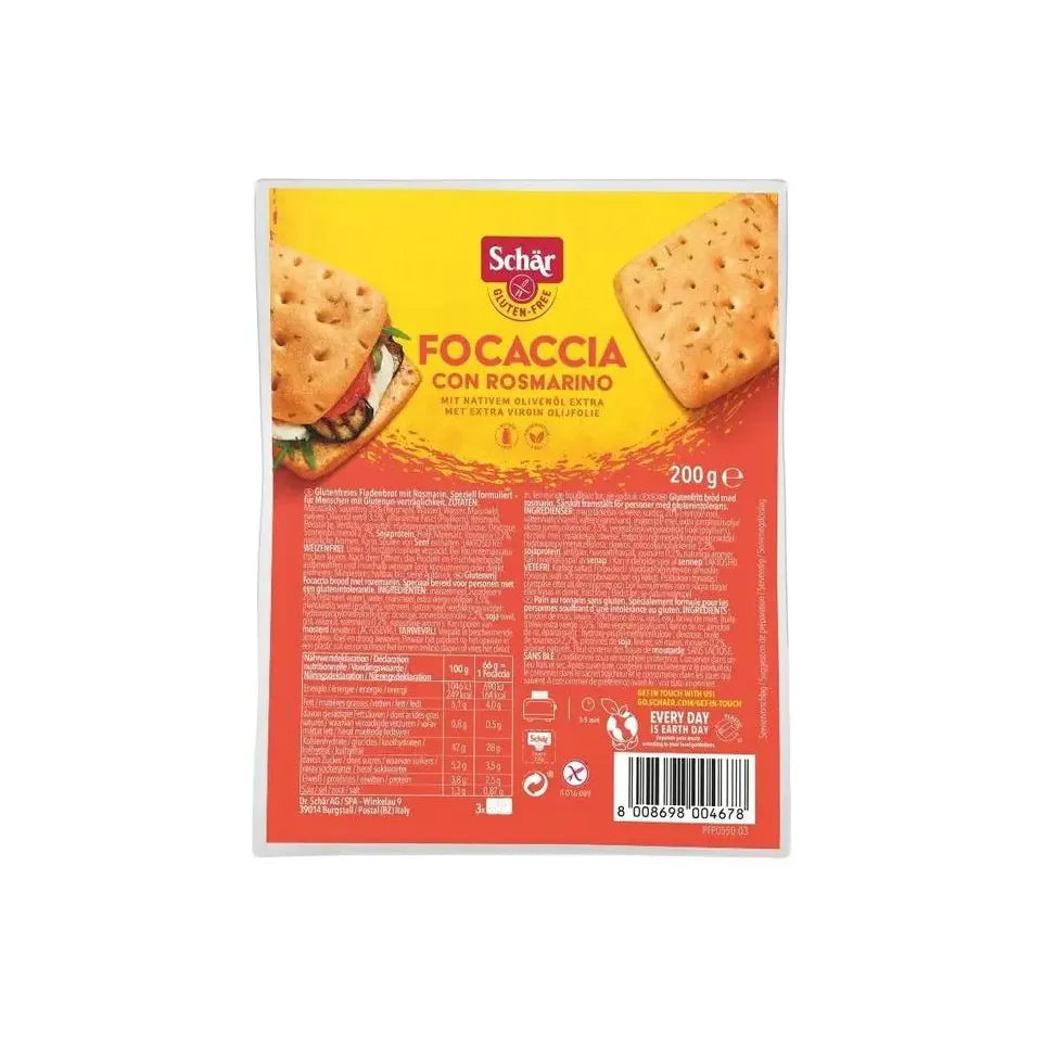 Schar Focaccia 200 gram
