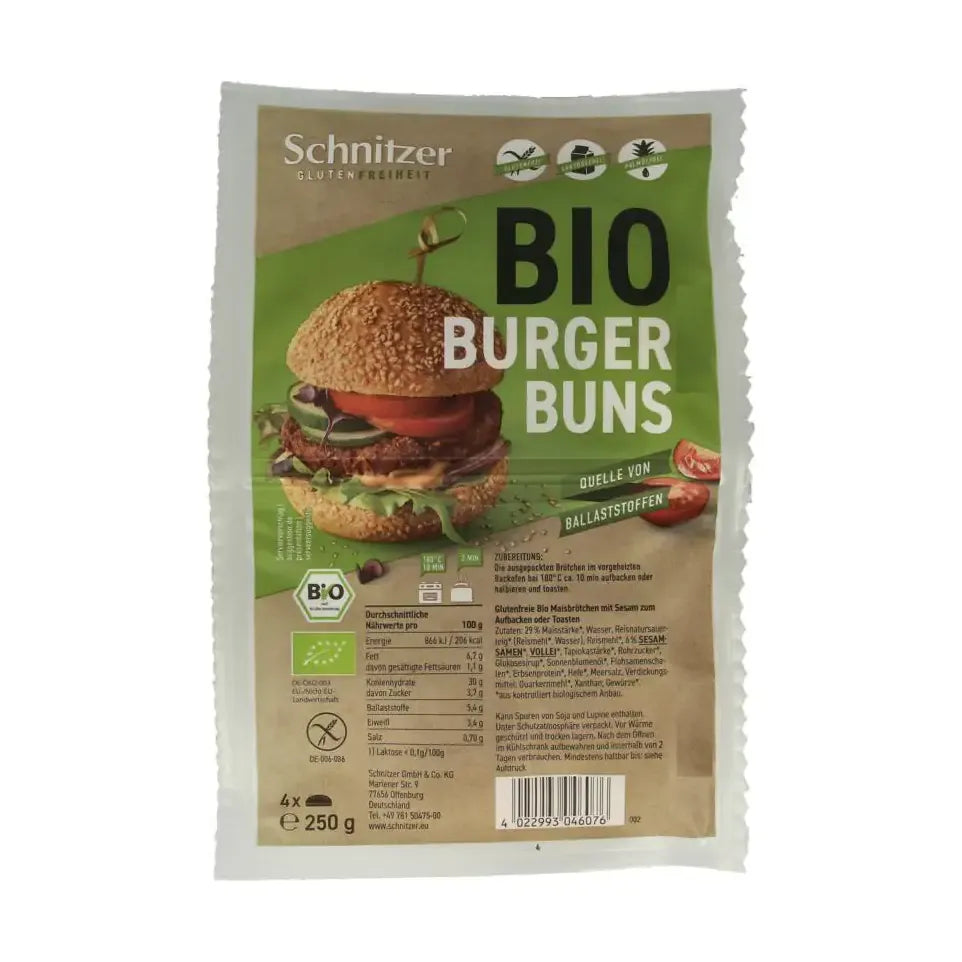 Schnitzer Hamburger broodjes 250 gram