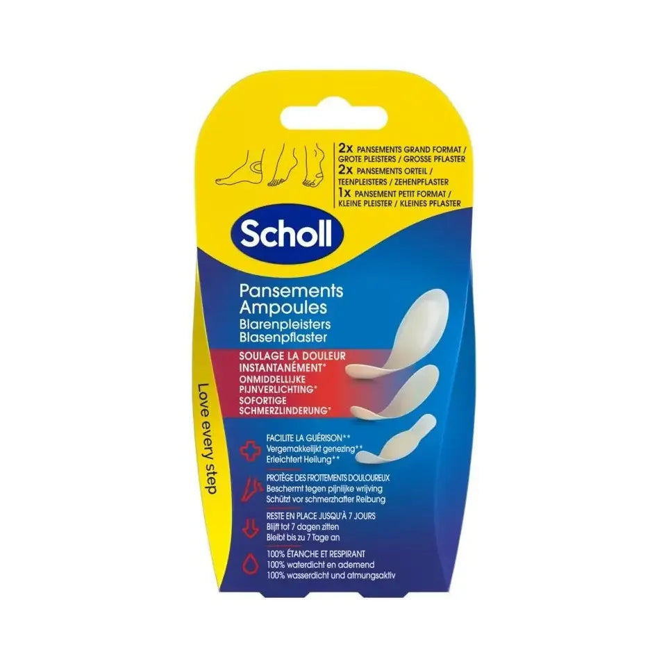Scholl Blarenpleisters mix 5 stuks