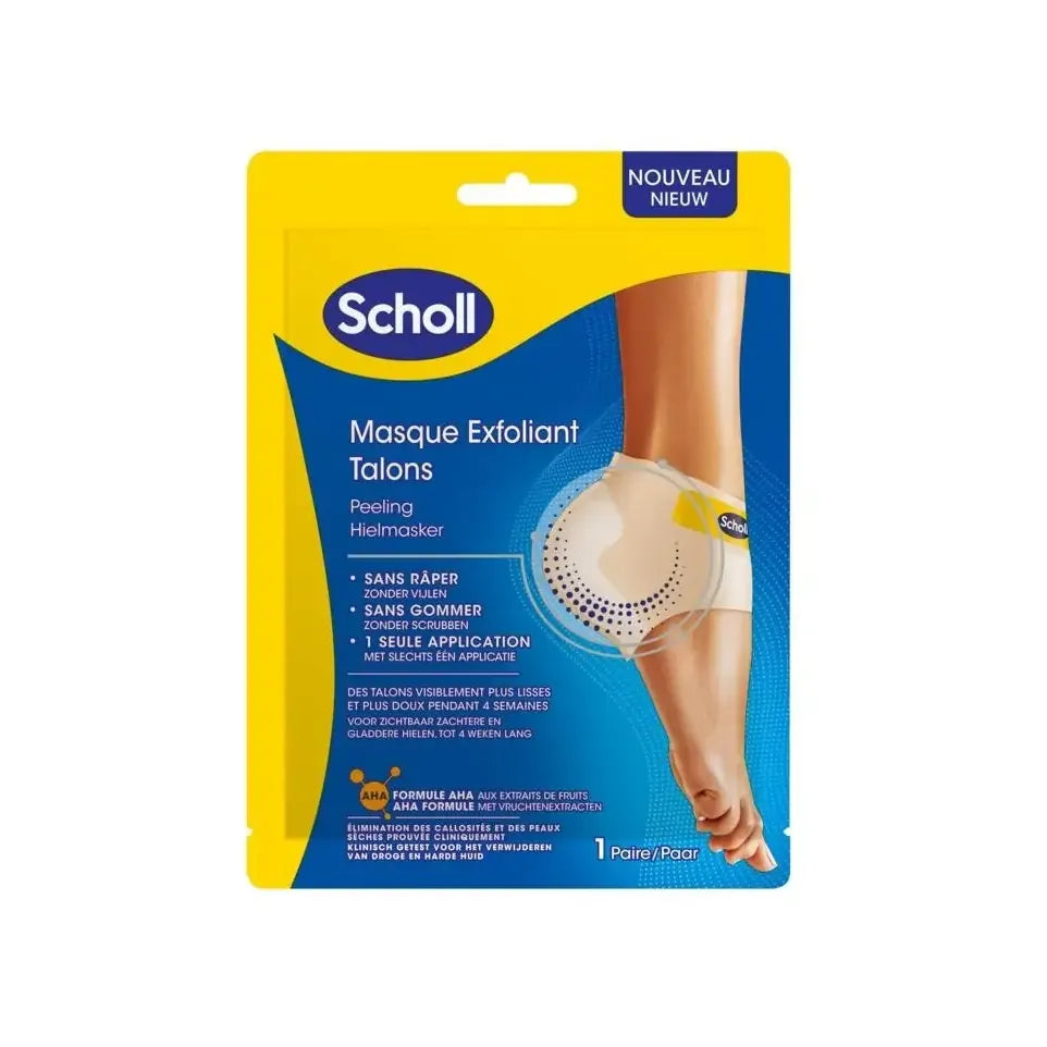Scholl Expert care hielmasker peeling 1 paar
