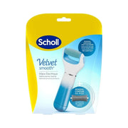Scholl Velvet smooth start electronische voetvijl blauw