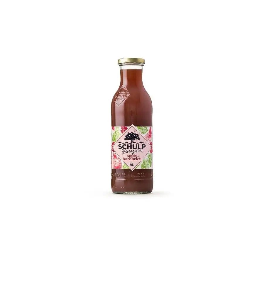 Schulp Appel & aardbeisap 750 ml