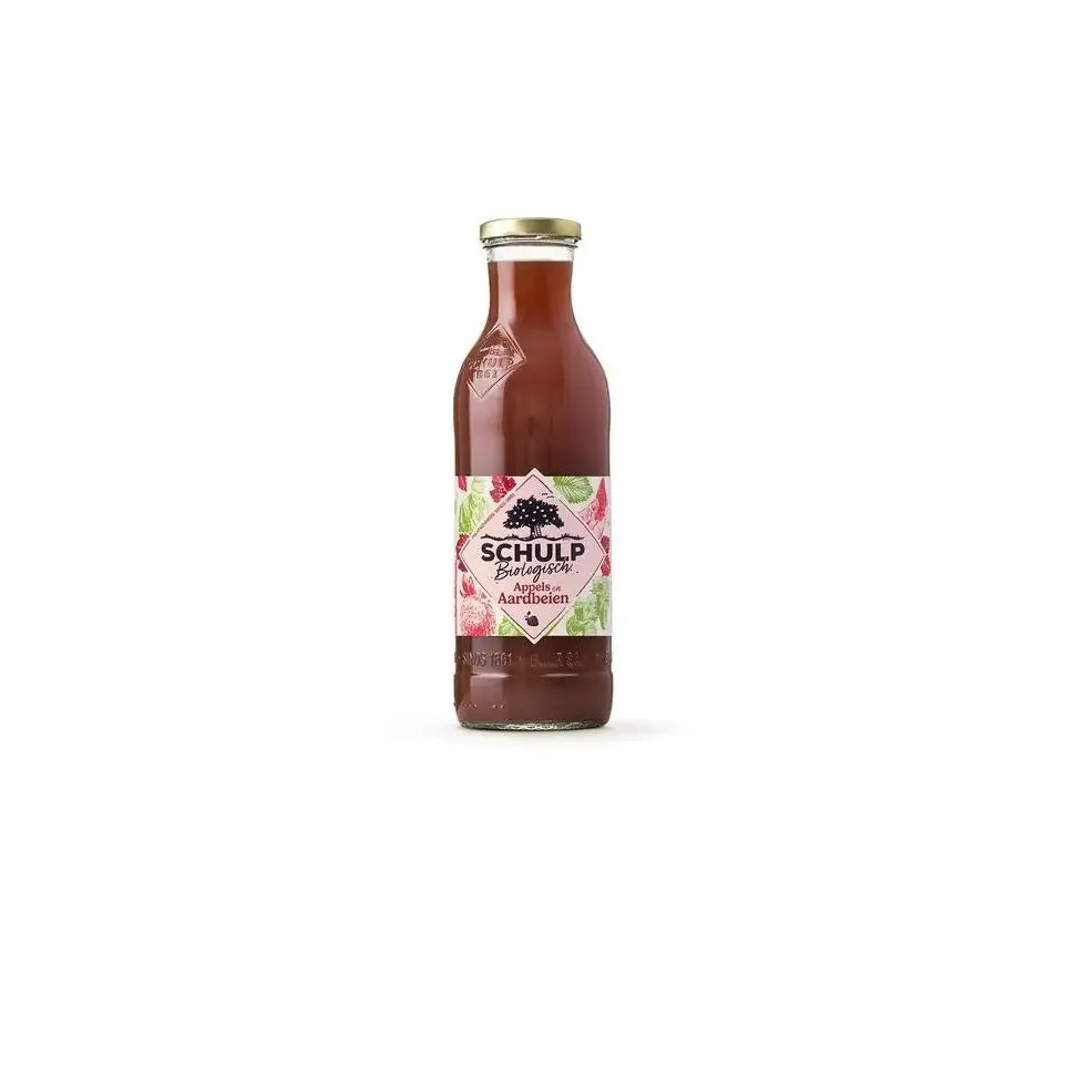Schulp Appel & aardbeisap 750 ml