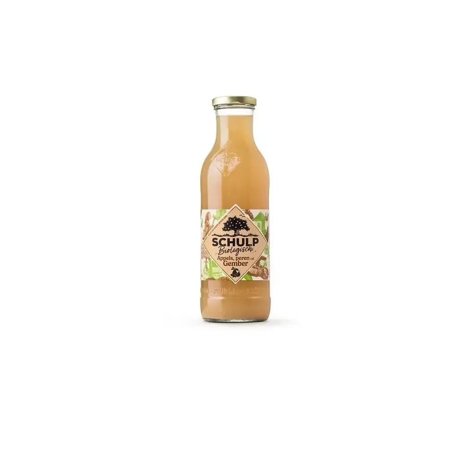 Schulp appel peer & gembersap biologisch 750 ml
