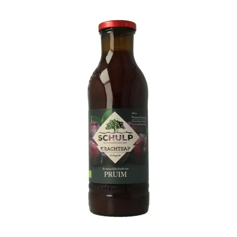 Schulp Pruimensap puur biologisch 750 ml