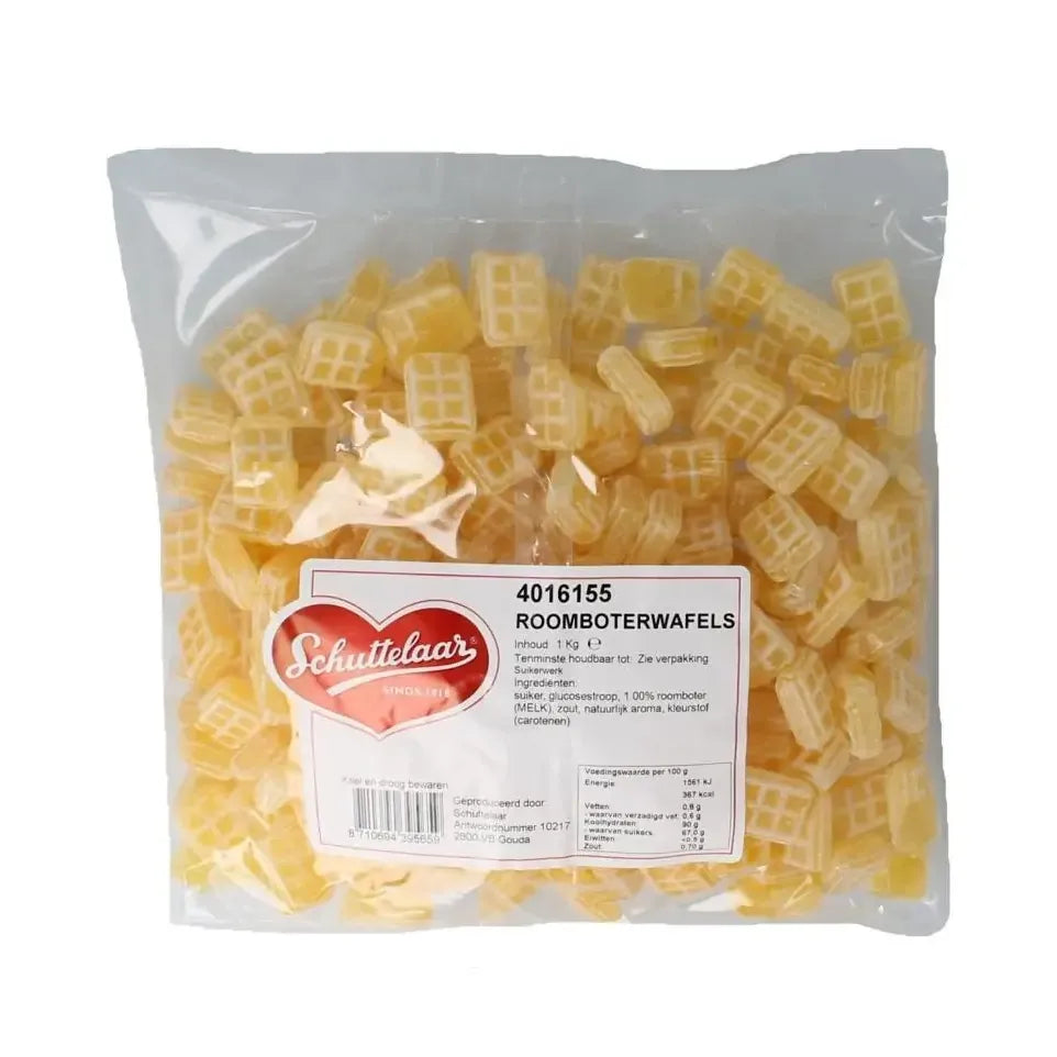 Schuttelaar Roomboterwafels 1 kg