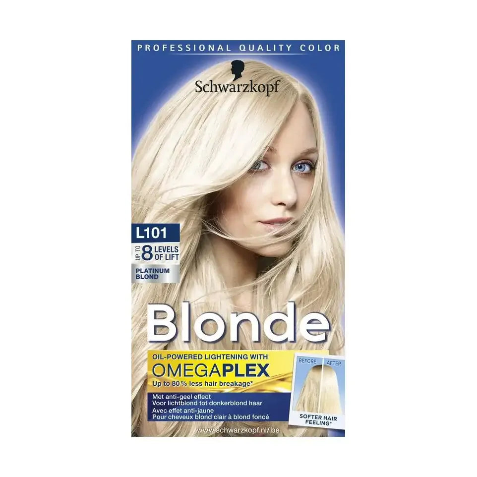 Schwarzkopf Blonde haarverf platinum blond L101