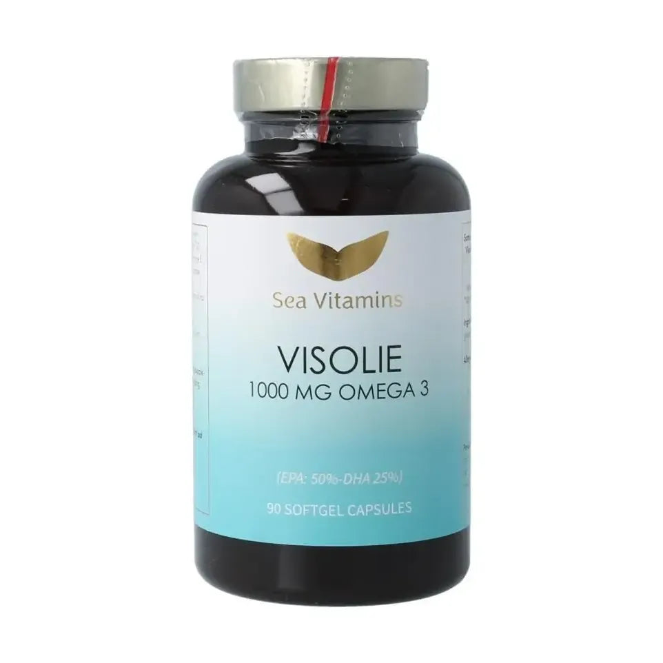 Sea Vitamins Omega 3 visolie strong m vit e 90 vcaps