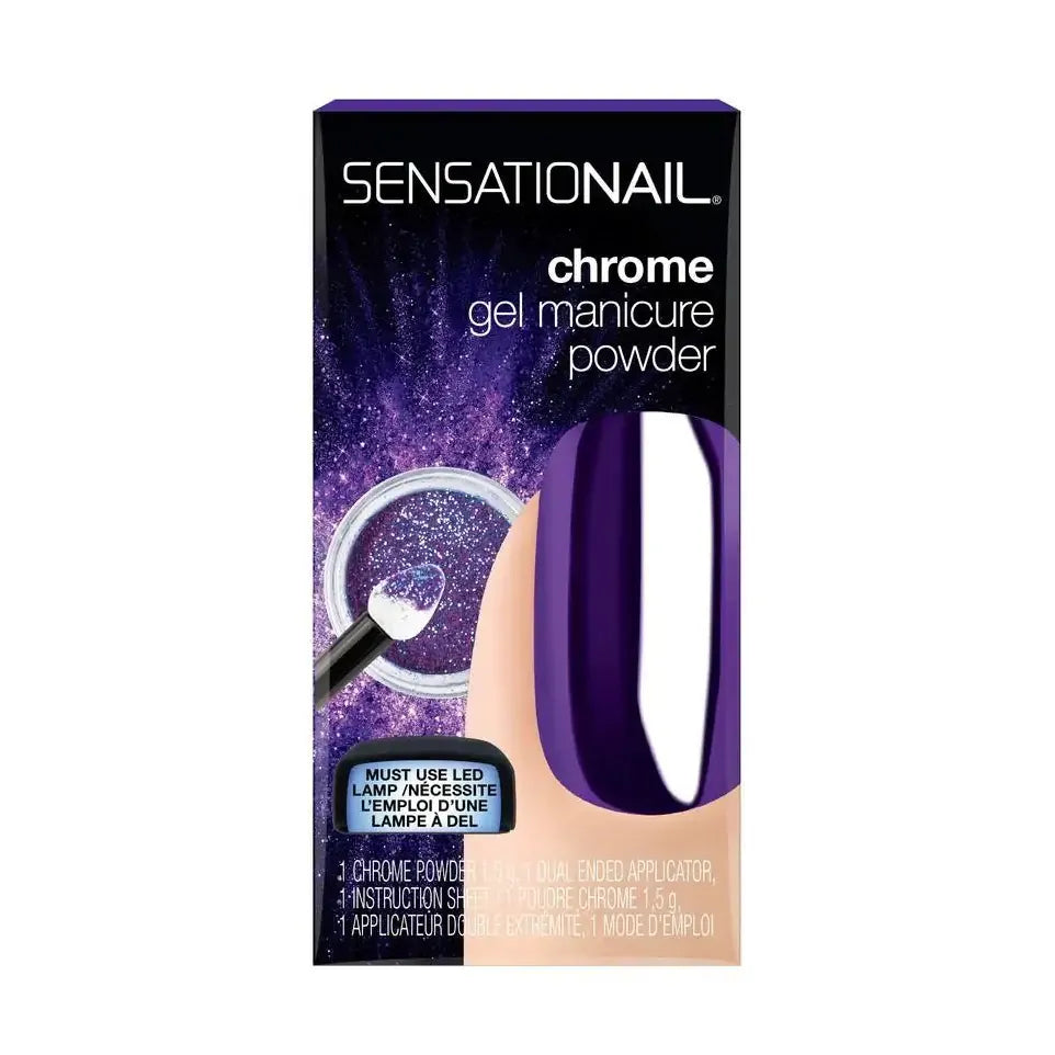 Sensationail Chrome powder purple 1,5 gram
